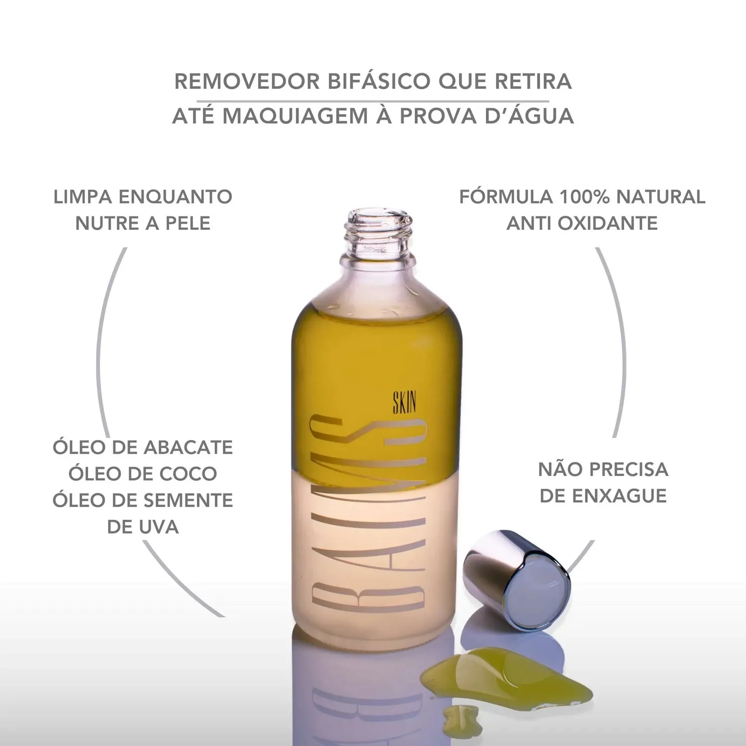 Baims Bi-Phase démaquillant biphasé 100% naturel