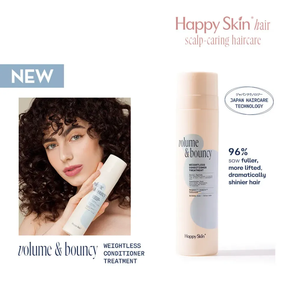 Happy Skin Hair Volume après-shampooing volume léger