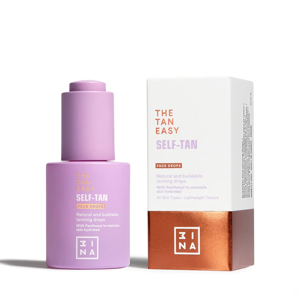 3INA The Tan Easy gouttes autobronzantes visage