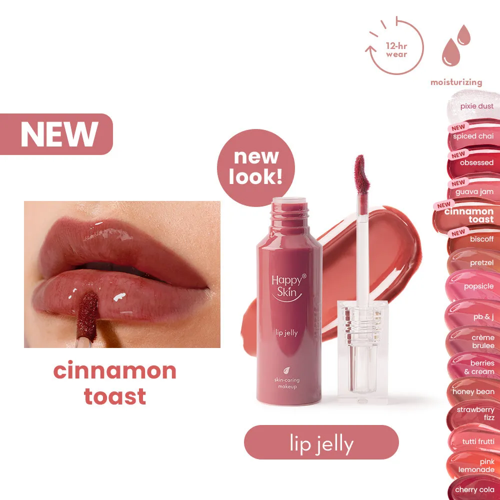 Happy Skin Lip Jelly encre lèvres teinte Biscoff hydratante