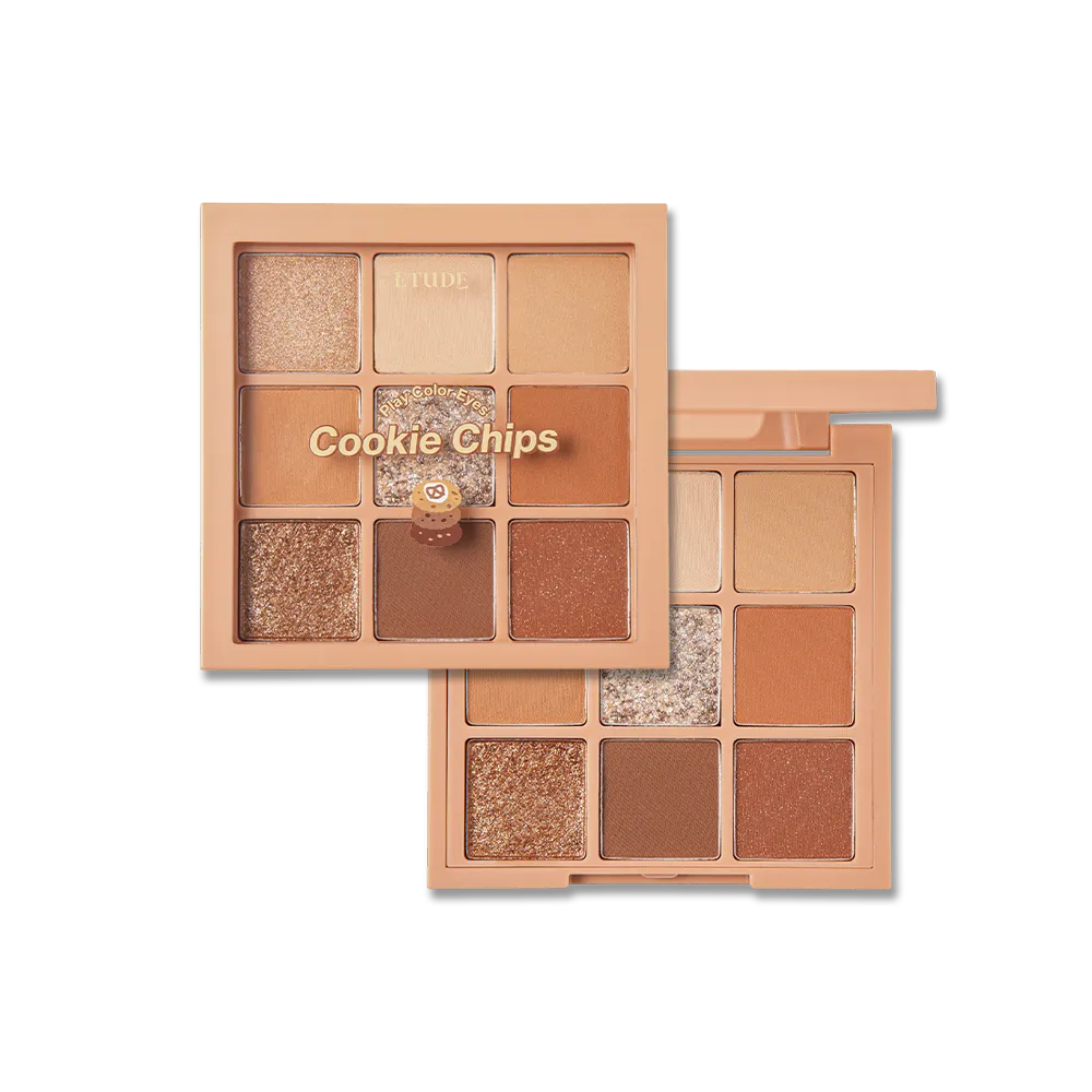 ETUDE Play Color Eyes Cookie Chips palette 9 fards 7,2g bruns