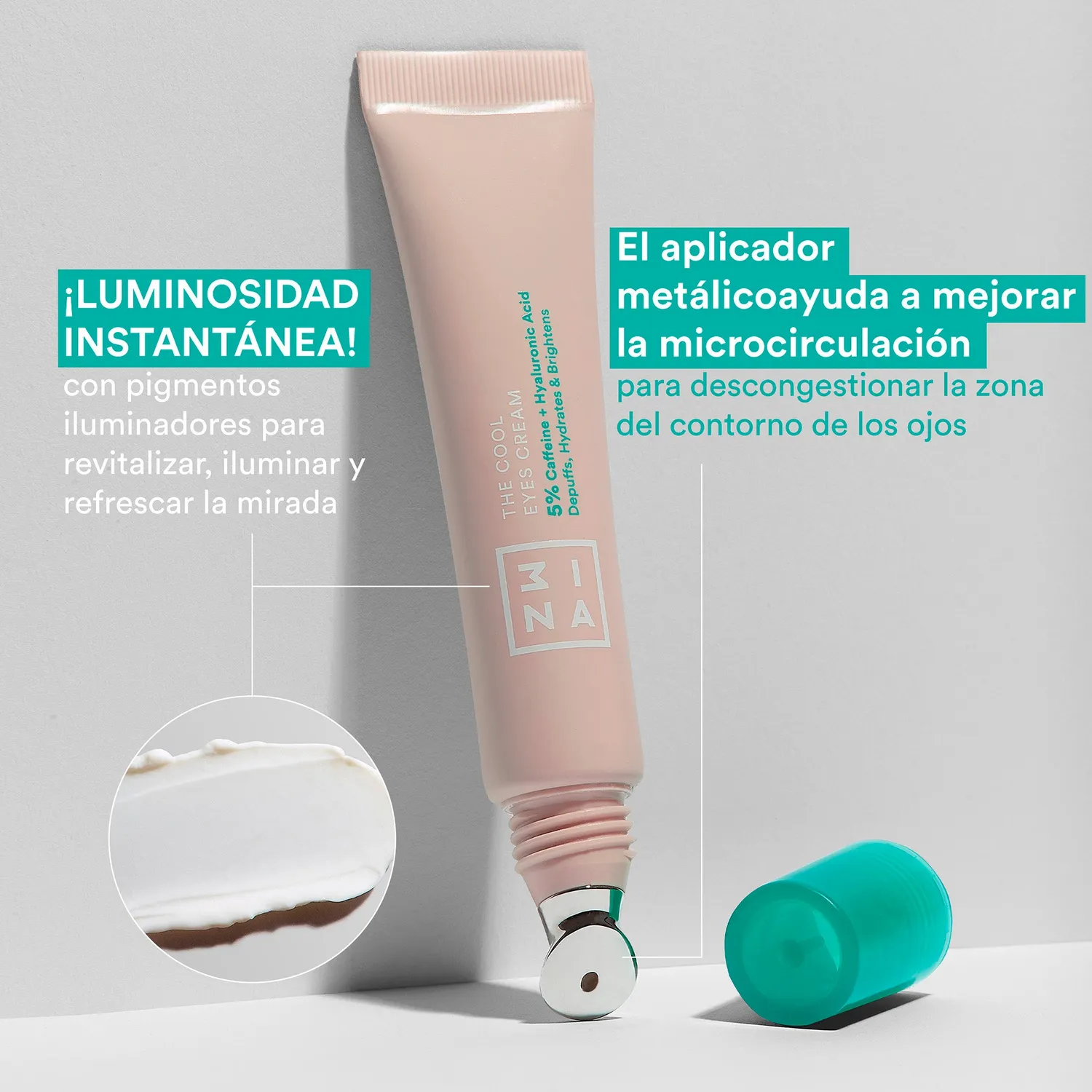 3INA The Cool Eyes Cream crème yeux caféine 5%