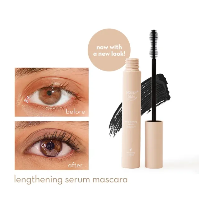 Happy Skin Off Duty mascara sérum allongeant waterproof