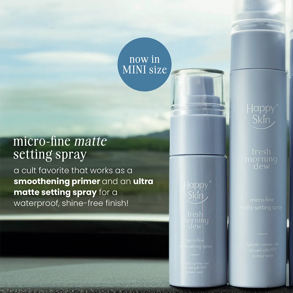Happy Skin Fresh Morning Dew spray fixateur mat miniature