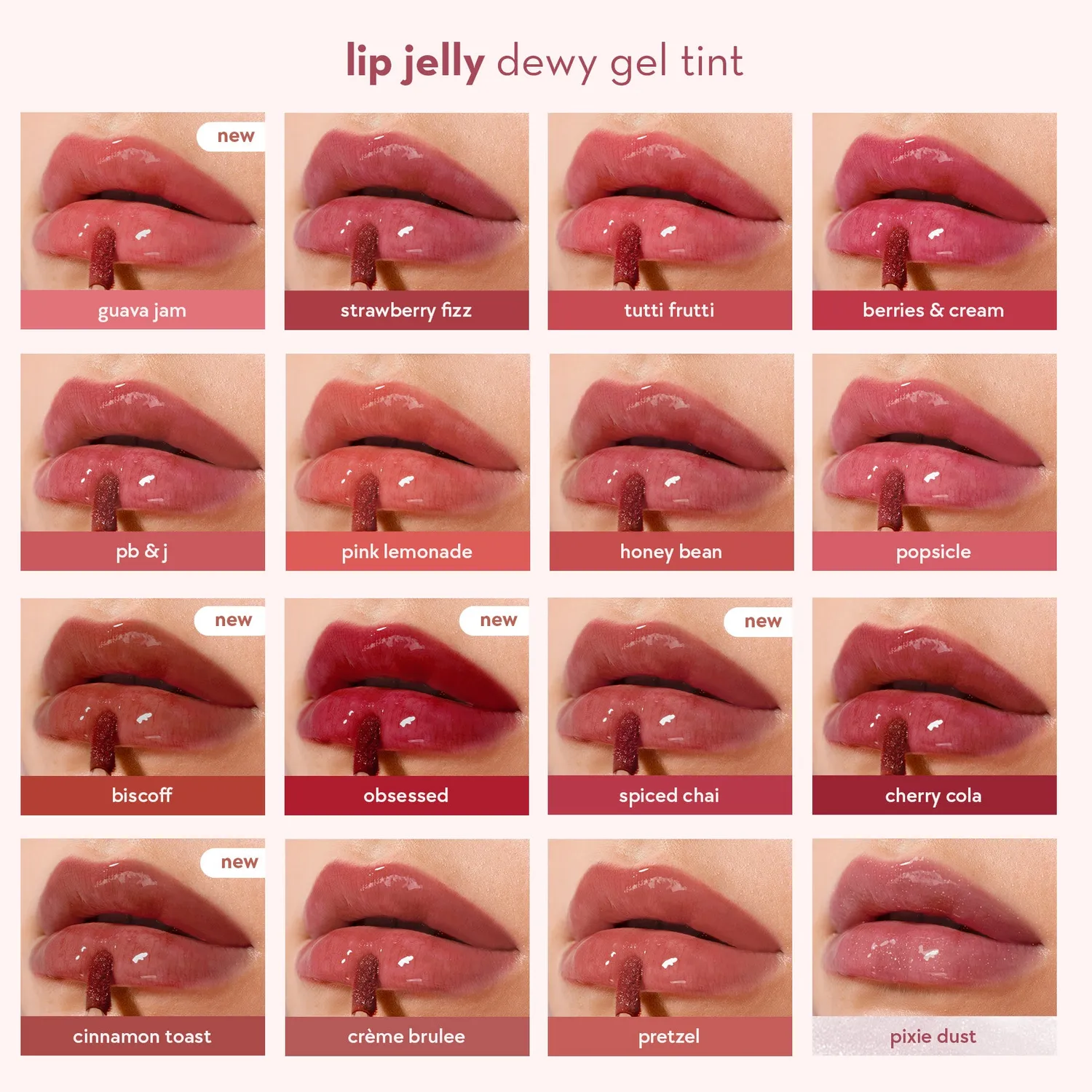 Happy Skin Lip Jelly encre lèvres teinte Biscoff hydratante