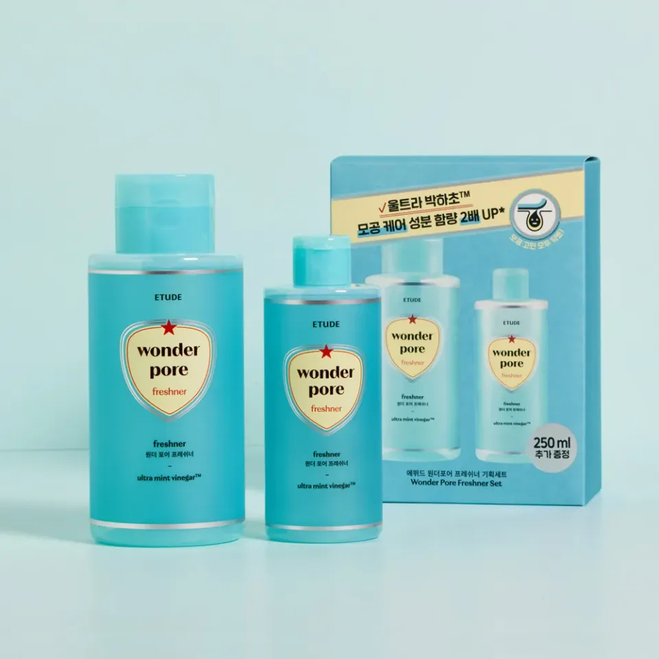 ETUDE Wonder Pore Freshner Duo 500ml+250ml Menthe