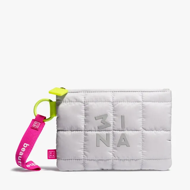 3INA Get It All In Pocket pochette nylon matelassée 20x14