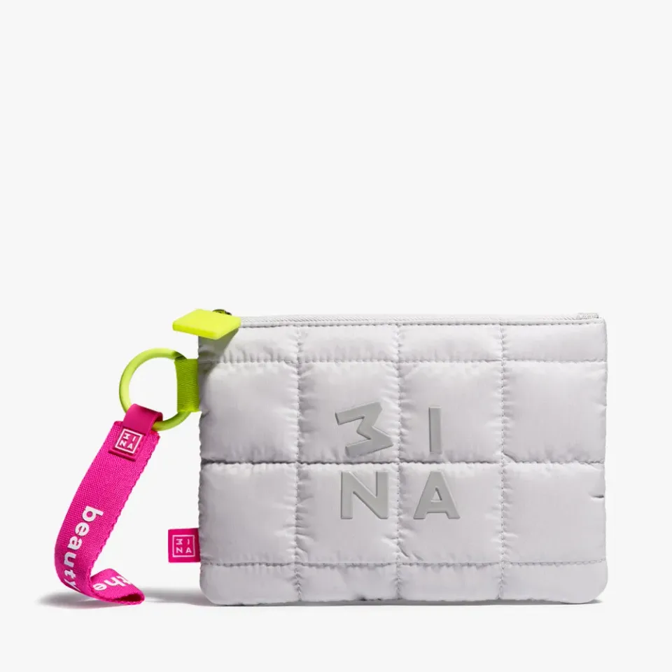 3INA Get It All In Pocket pochette nylon matelassée 20x14