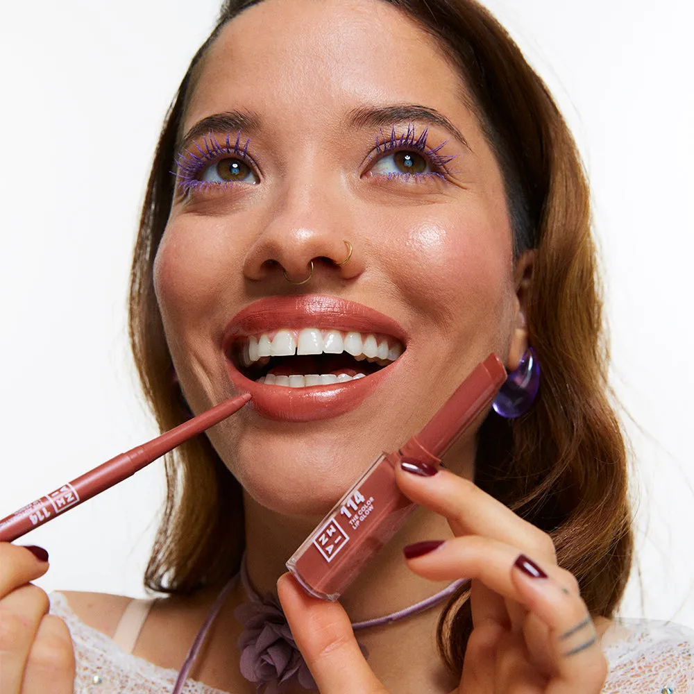3INA The Color Lip Glow rouge à lèvres teinte 114 fini glow