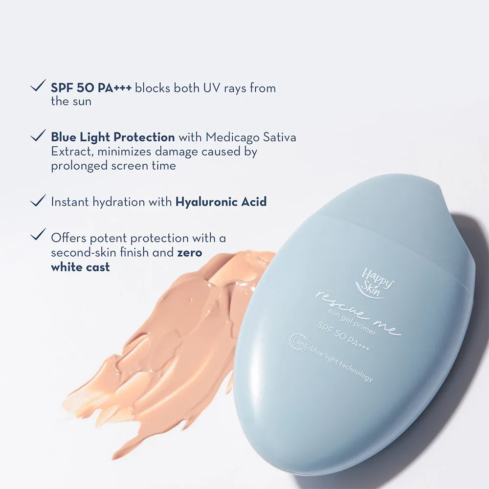 Happy Skin Rescue Me base solaire teintée SPF50