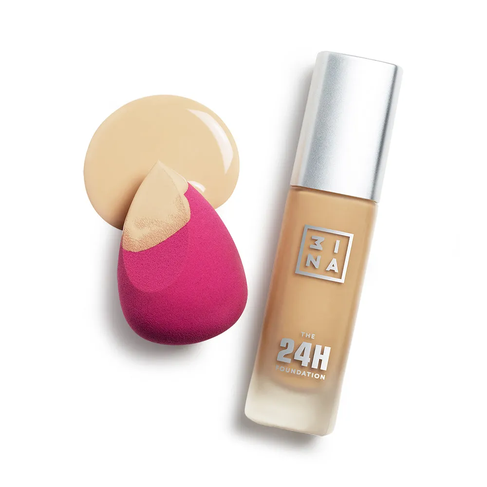 3INA The Blender Sponge éponge maquillage rose