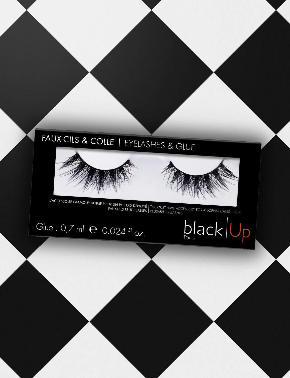 Black Up Reine de Saba Faux-Cils réutilisables