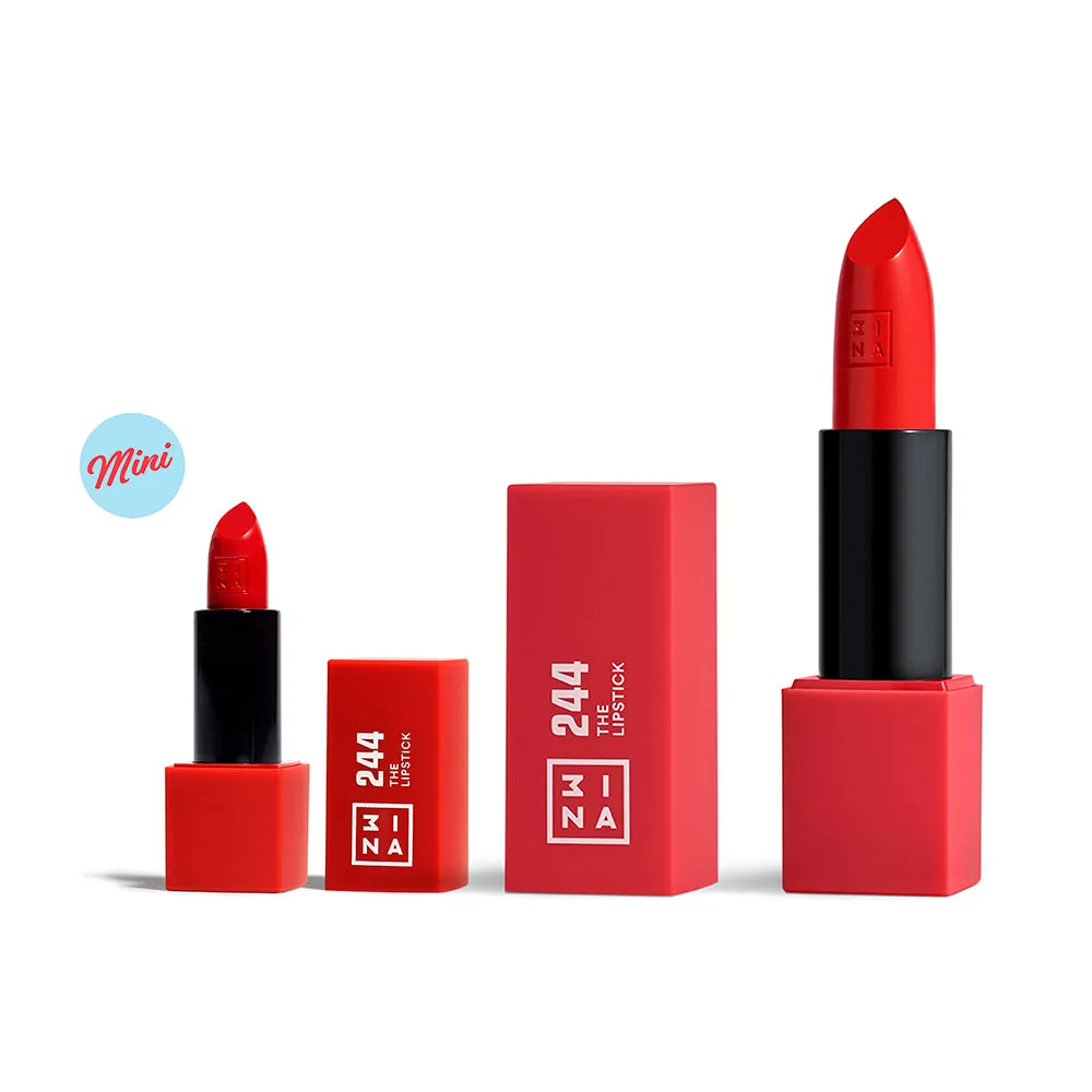 3INA The Lipstick Mini 244 rouge semi-mat confort