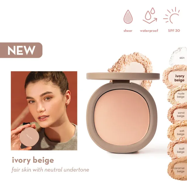 Happy Skin Oil Absorbing Waterproof Powder poudre SPF 30 Skin