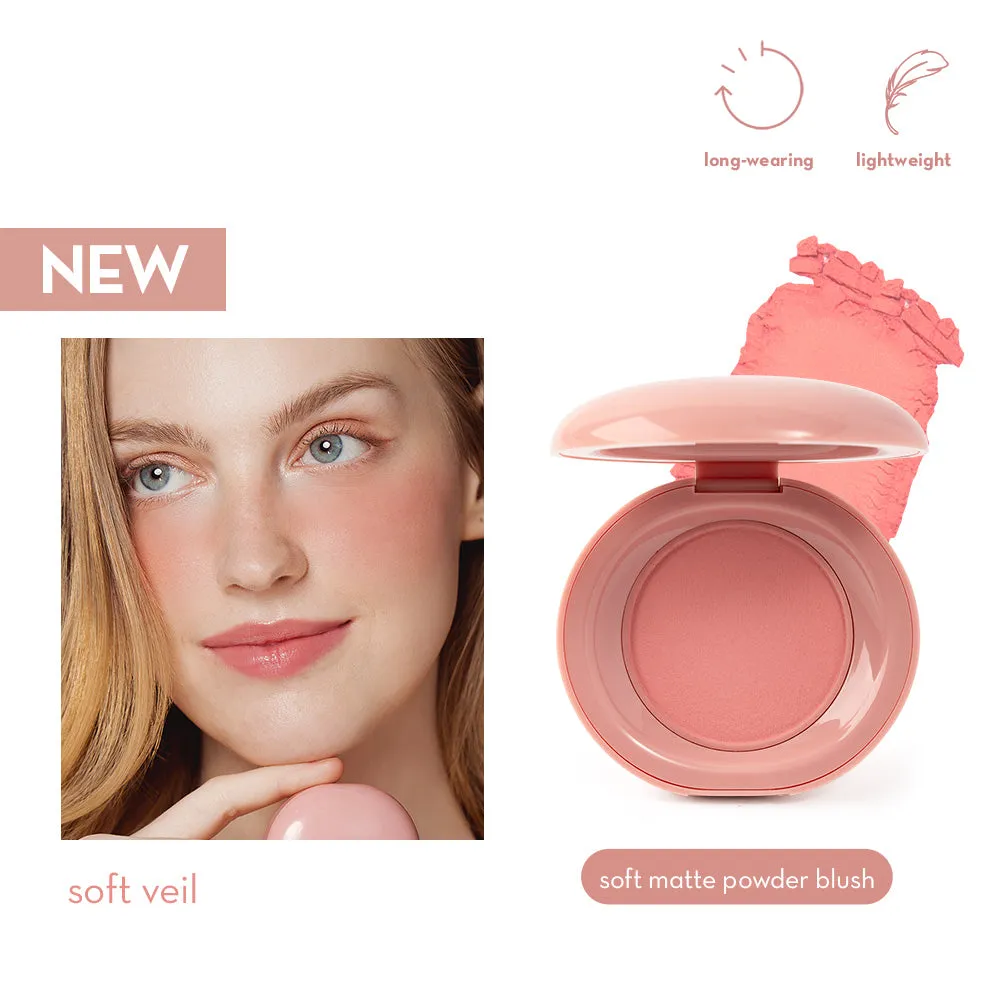 Happy Skin Second Skin Soft Matte blush poudre Blissful Bronze 12h