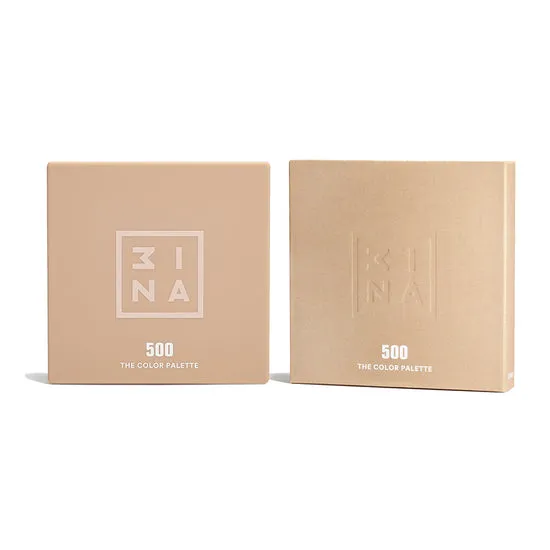 3INA The Color Palette 500 palette fards nude