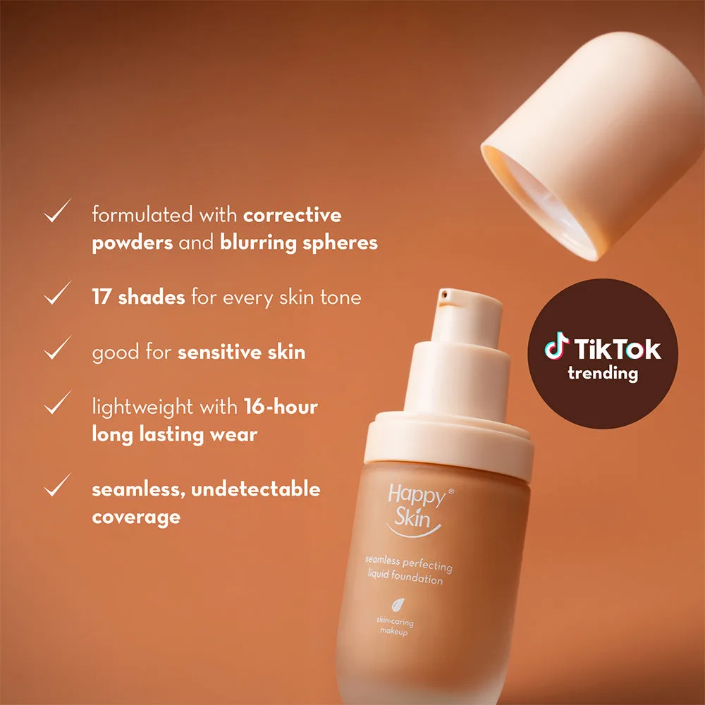 Happy Skin Off Duty fond de teint Porcelain Beige soin