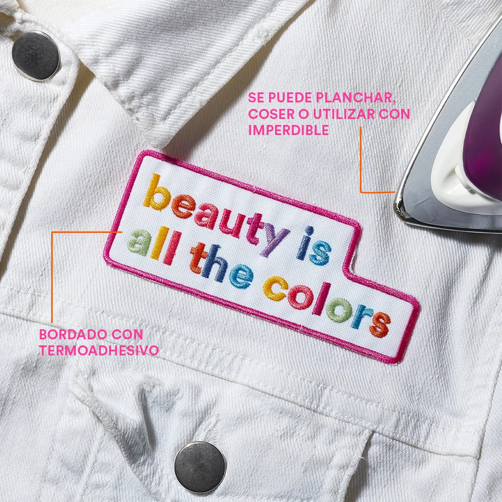 3INA Beauty Écusson Thermocollant 105x55 mm couleurs