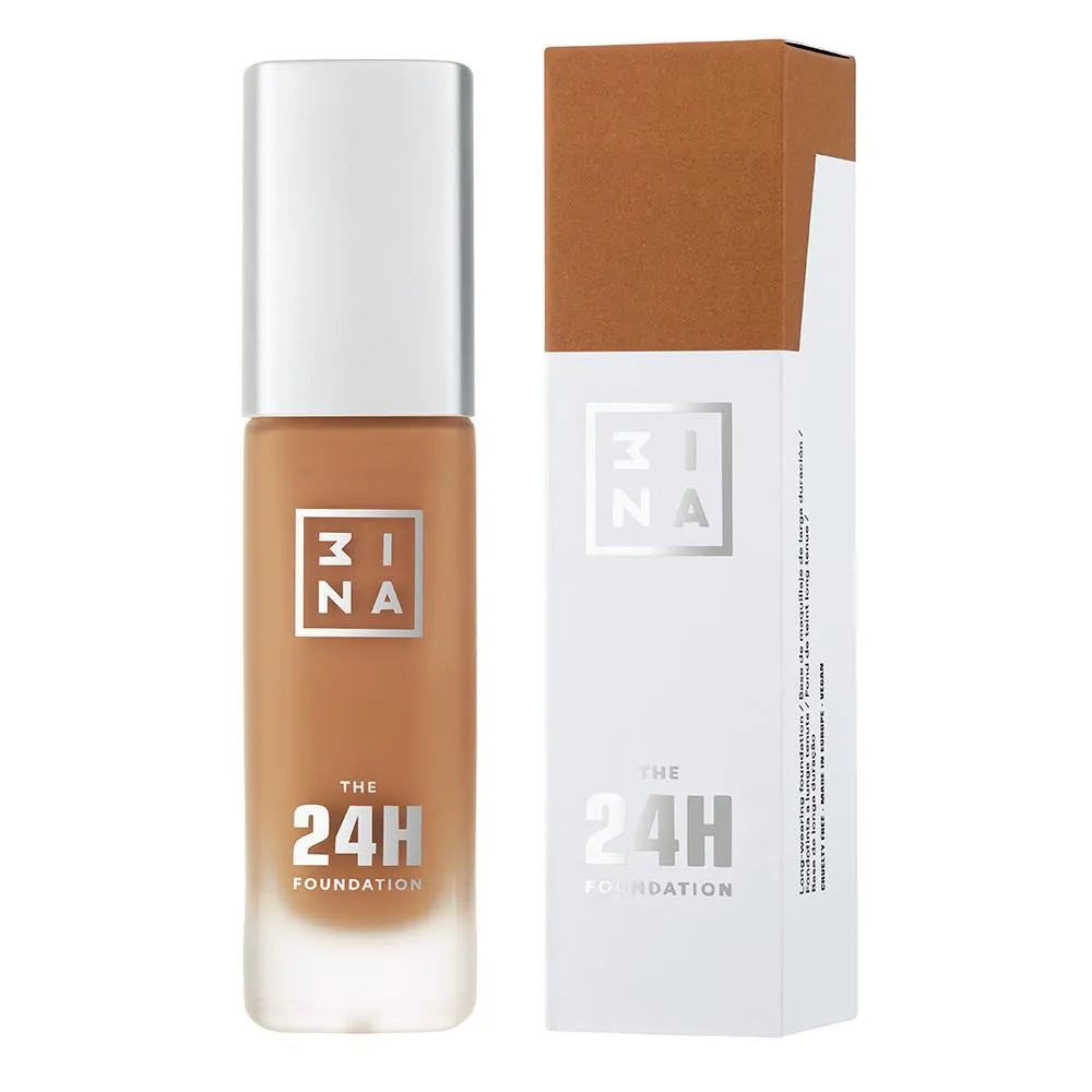 3INA The 24h Foundation 663 fond de teint teinte 663 couvrant
