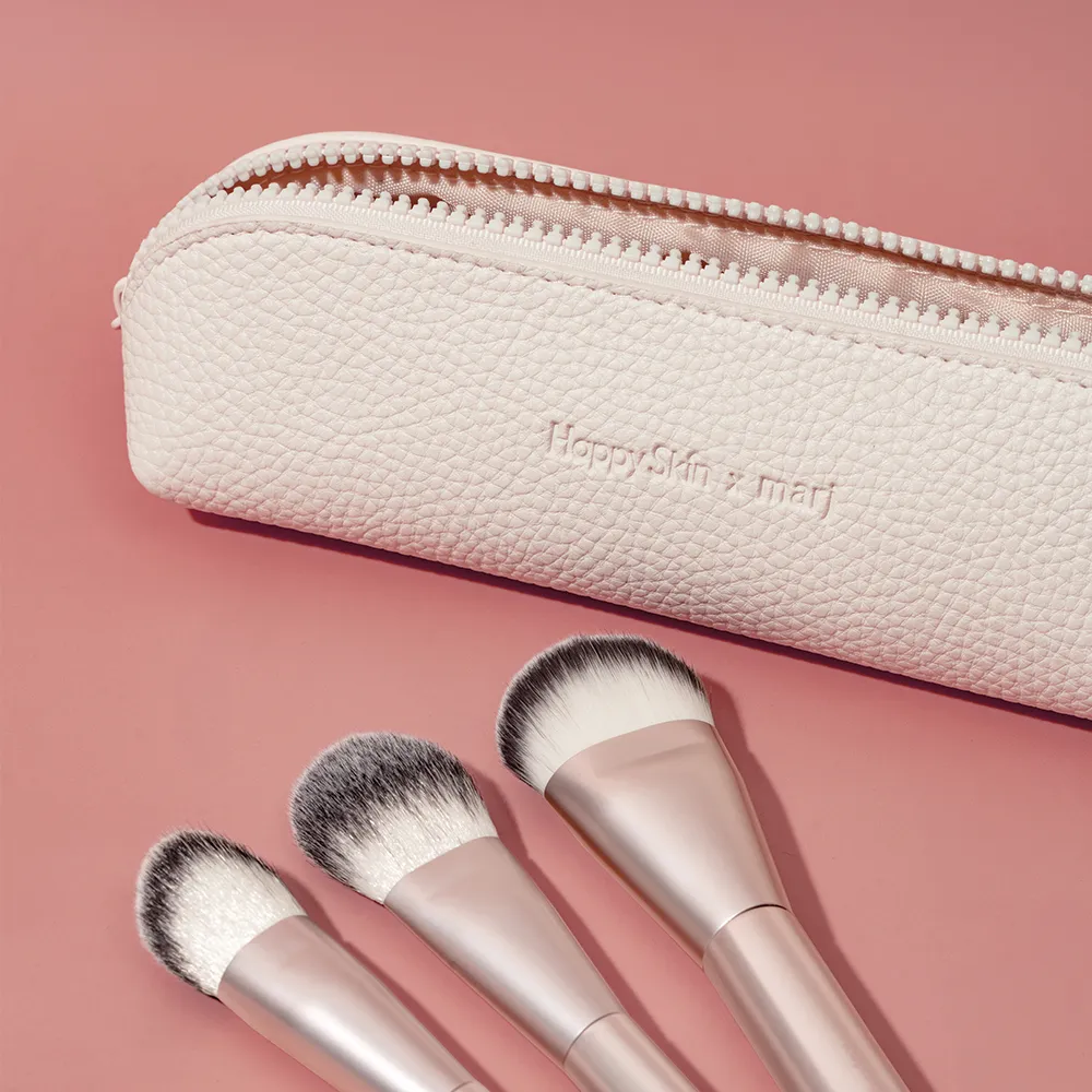 Happy Skin Define + Refine Precision pinceaux blush bronze 3 pièces