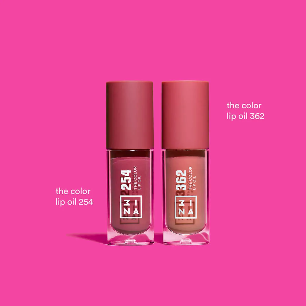 3INA The Glass Lip Duo huile levres 254 + 362 brillant