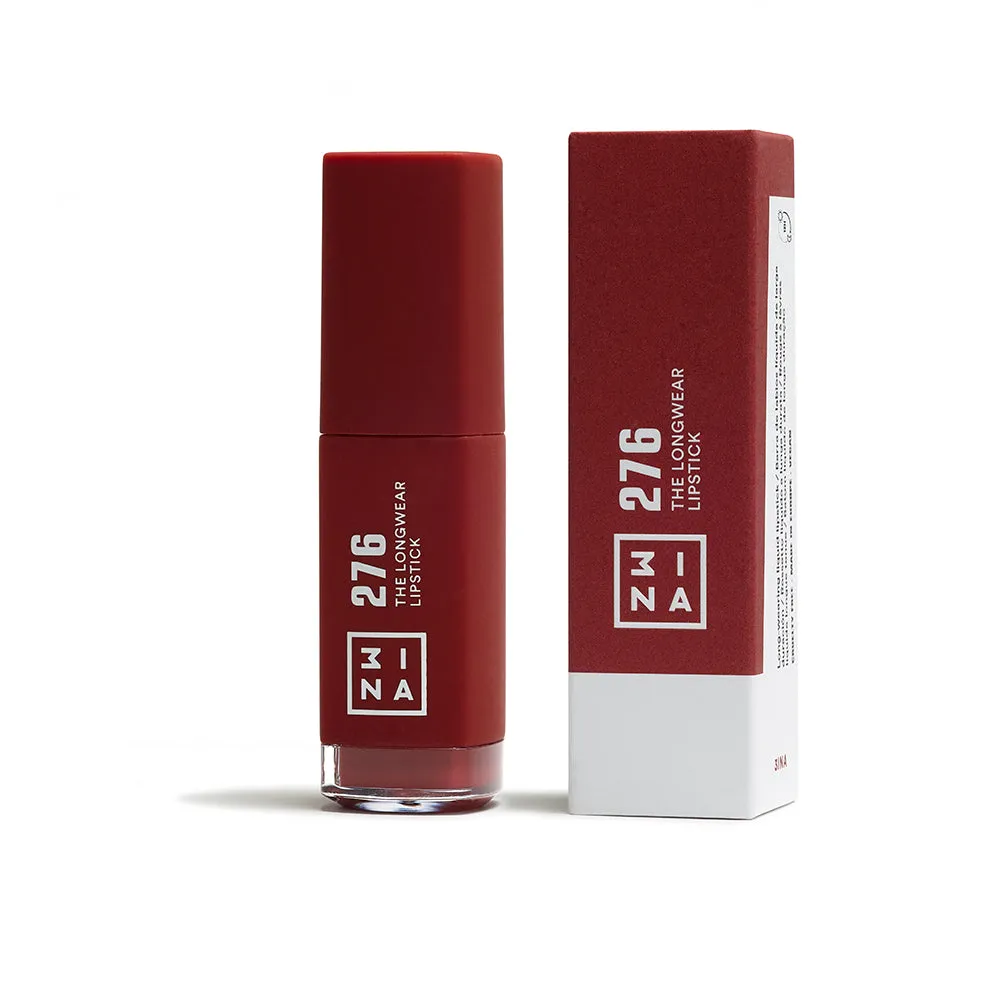 3INA The Longwear Lipstick 276 rouge à lèvres liquide mat 12h