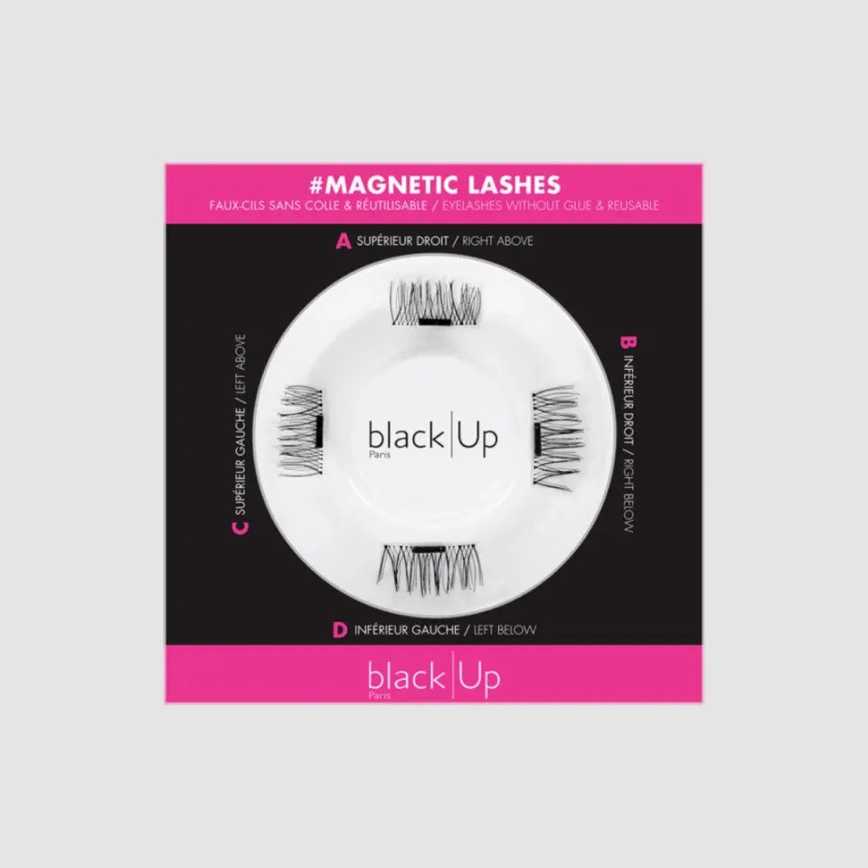 Black Up Magnetic Lashes 01 faux-cils réutilisables