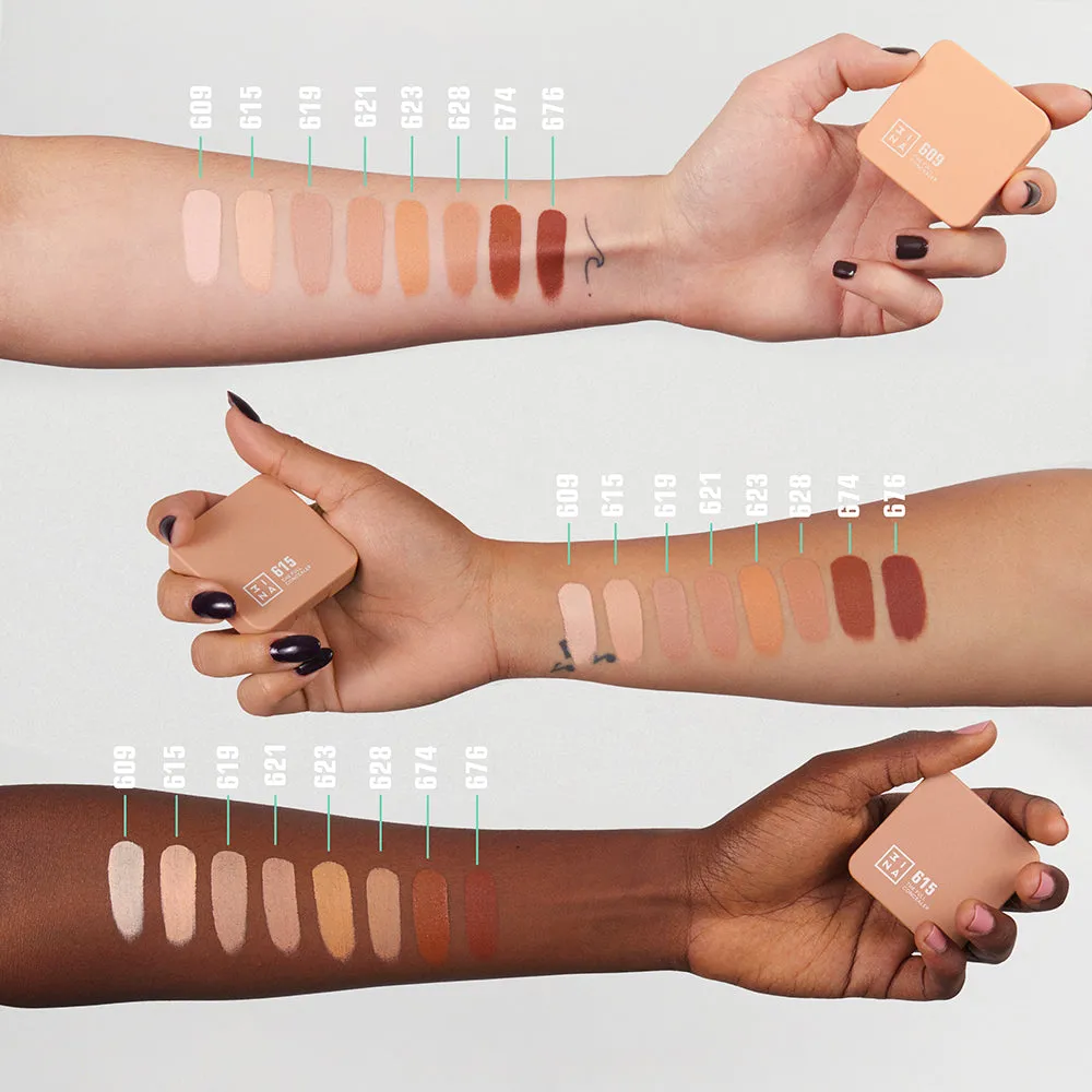 3INA Full Concealer 621 anti-cernes couvrant