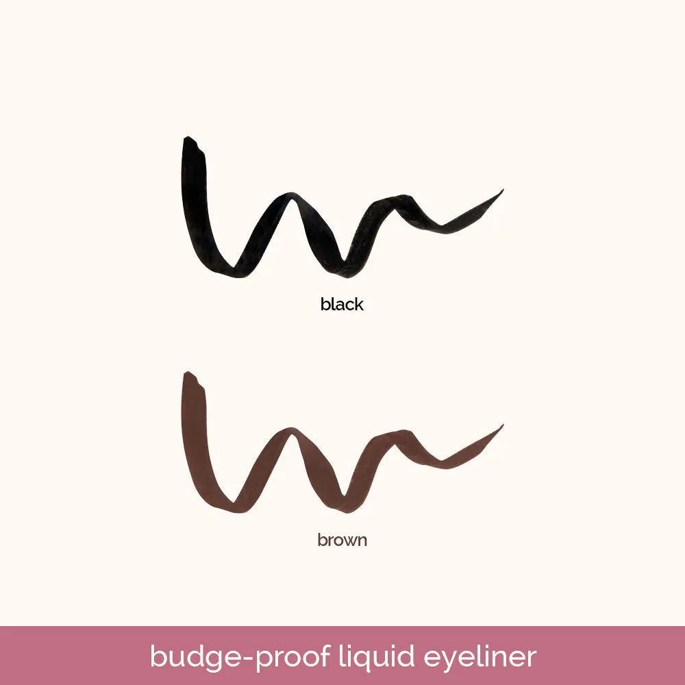 Generation Happy Skin eyeliner liquide noir feutre waterproof