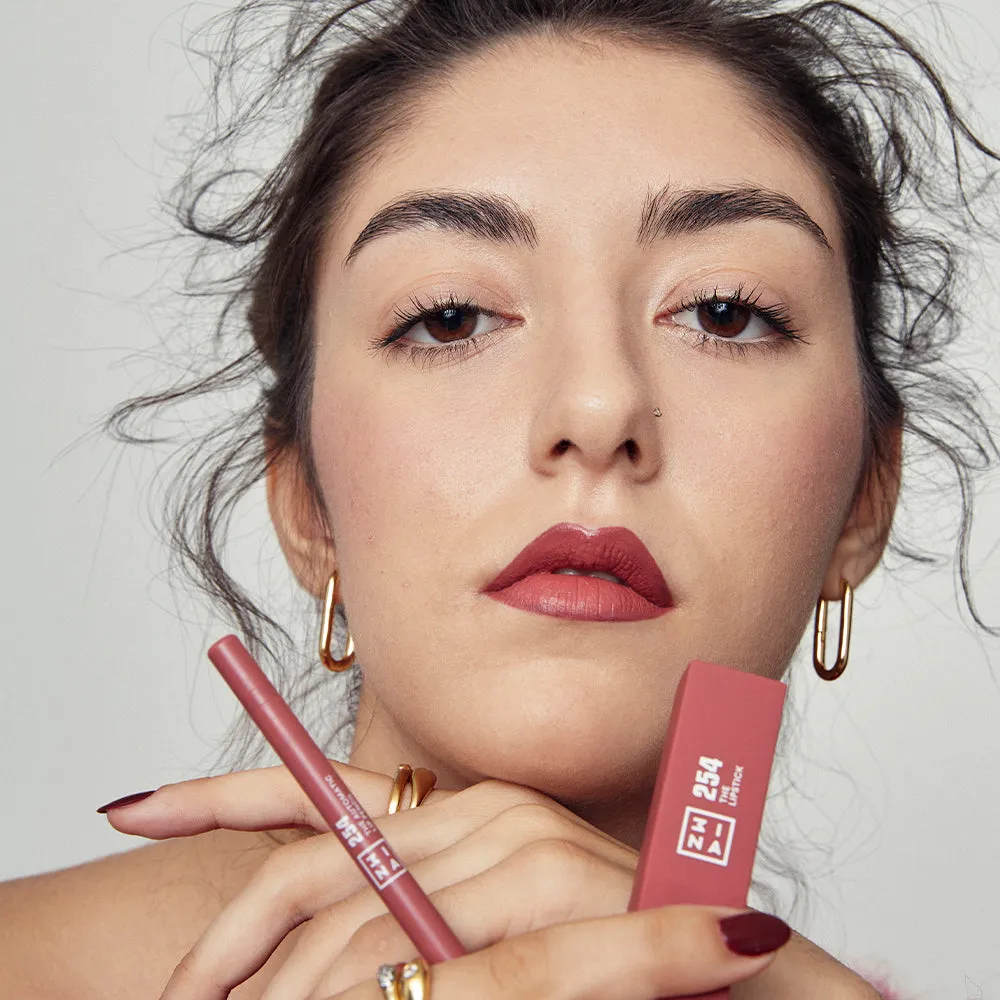 3INA The Lipstick 254 rouge à lèvres semi-mat