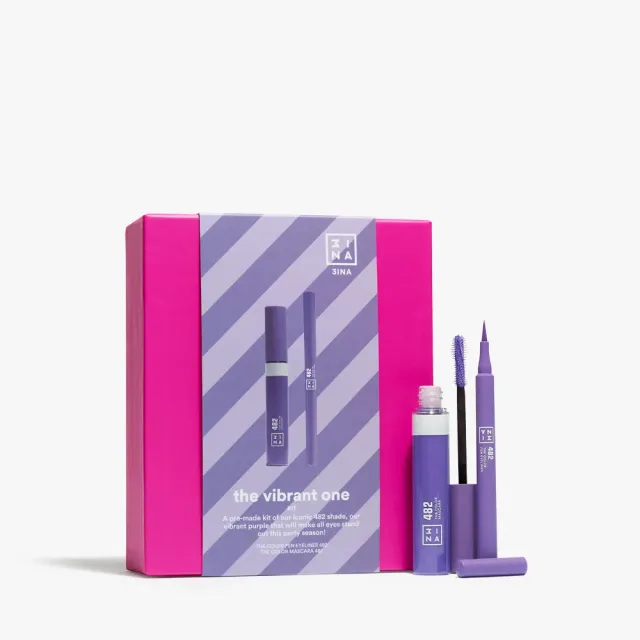 3INA The Vibrant One Kit maquillage yeux 482 longue tenue
