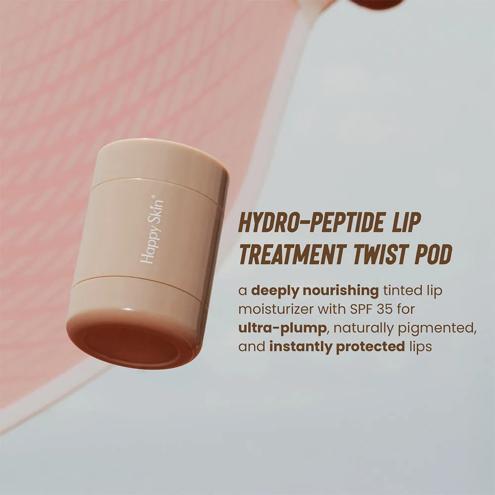 Happy Skin Hydro-Peptide Lip Treatment Twist Pod soin lèvres SPF35