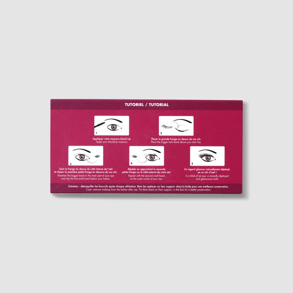 Black Up 06 faux-cils magnétiques volume naturel S