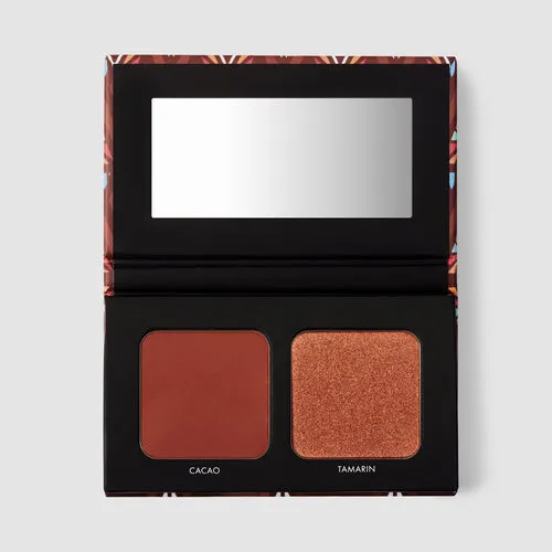 Black Up Blush Highlighter Duo blush éclat lumineux