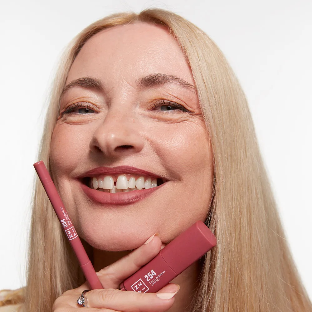 3INA The Longwear Lipstick 254 rouge à lèvres mat 12H