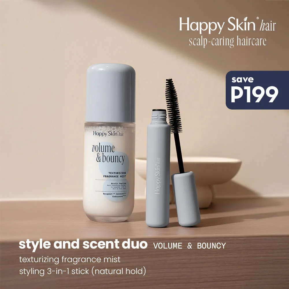 Happy Skin Hair Style and Scent Duo Soft & Straight coffret