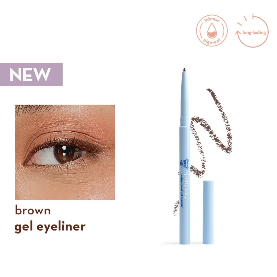 Happy Skin Generation gel eyeliner waterproof Black