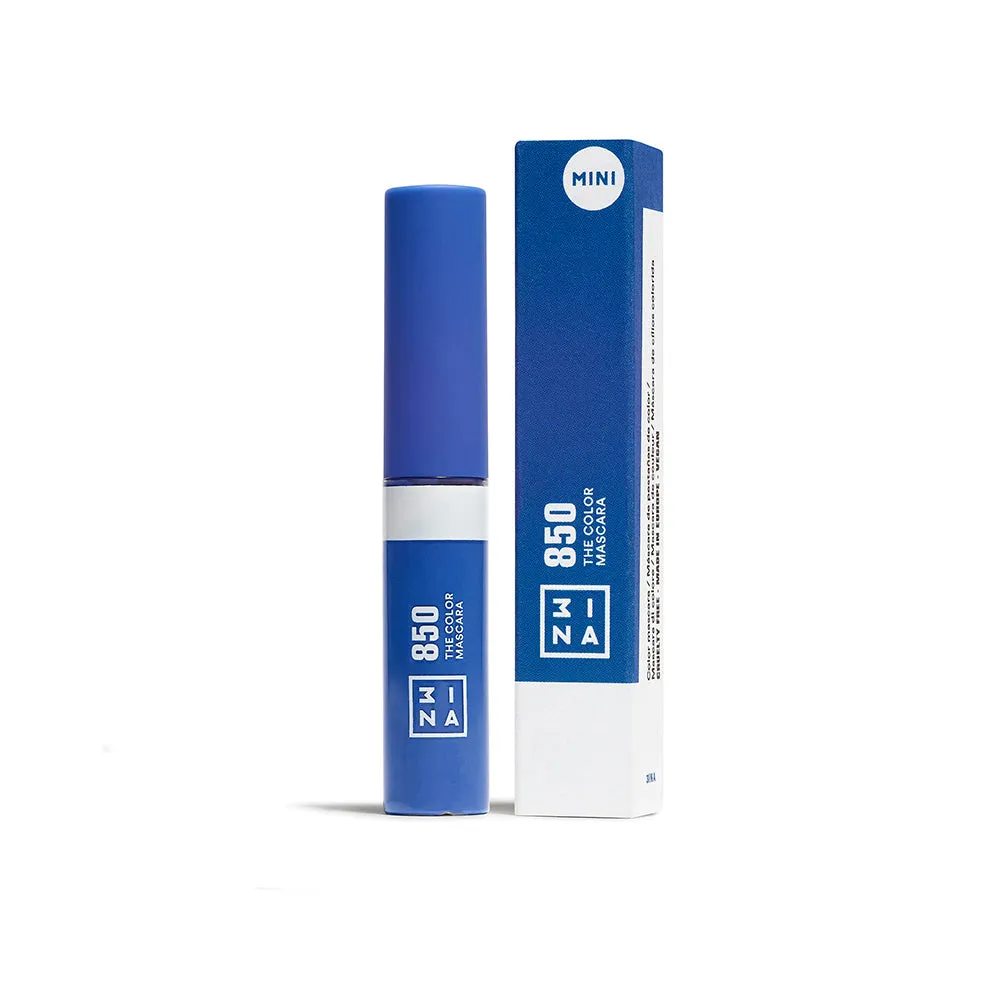 3INA The Color Mascara Mini 850 Mascara Bleu