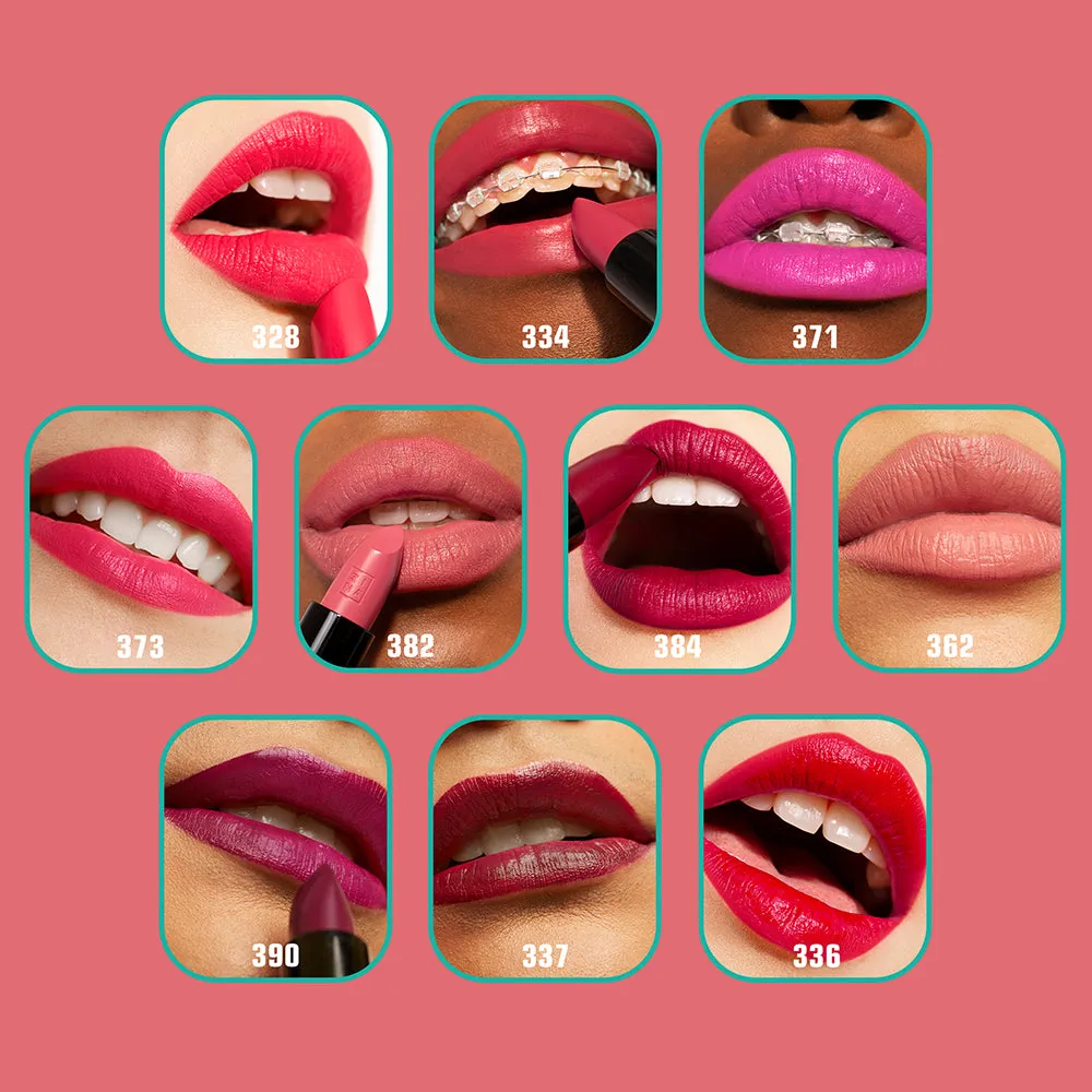 3INA The Lipstick 382 rouge à lèvres semi-mat tenue