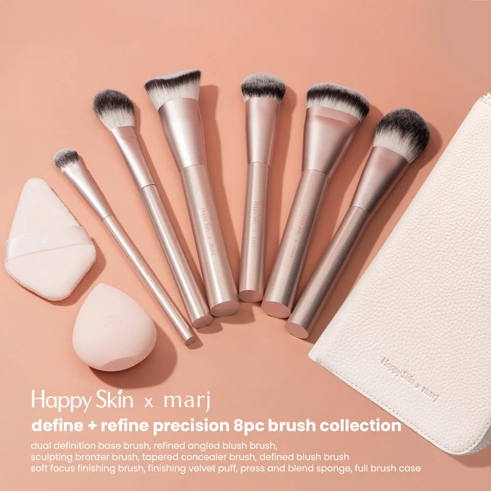 Happy Skin x Marj PR Kit teint blush bronzer 8 pinceaux
