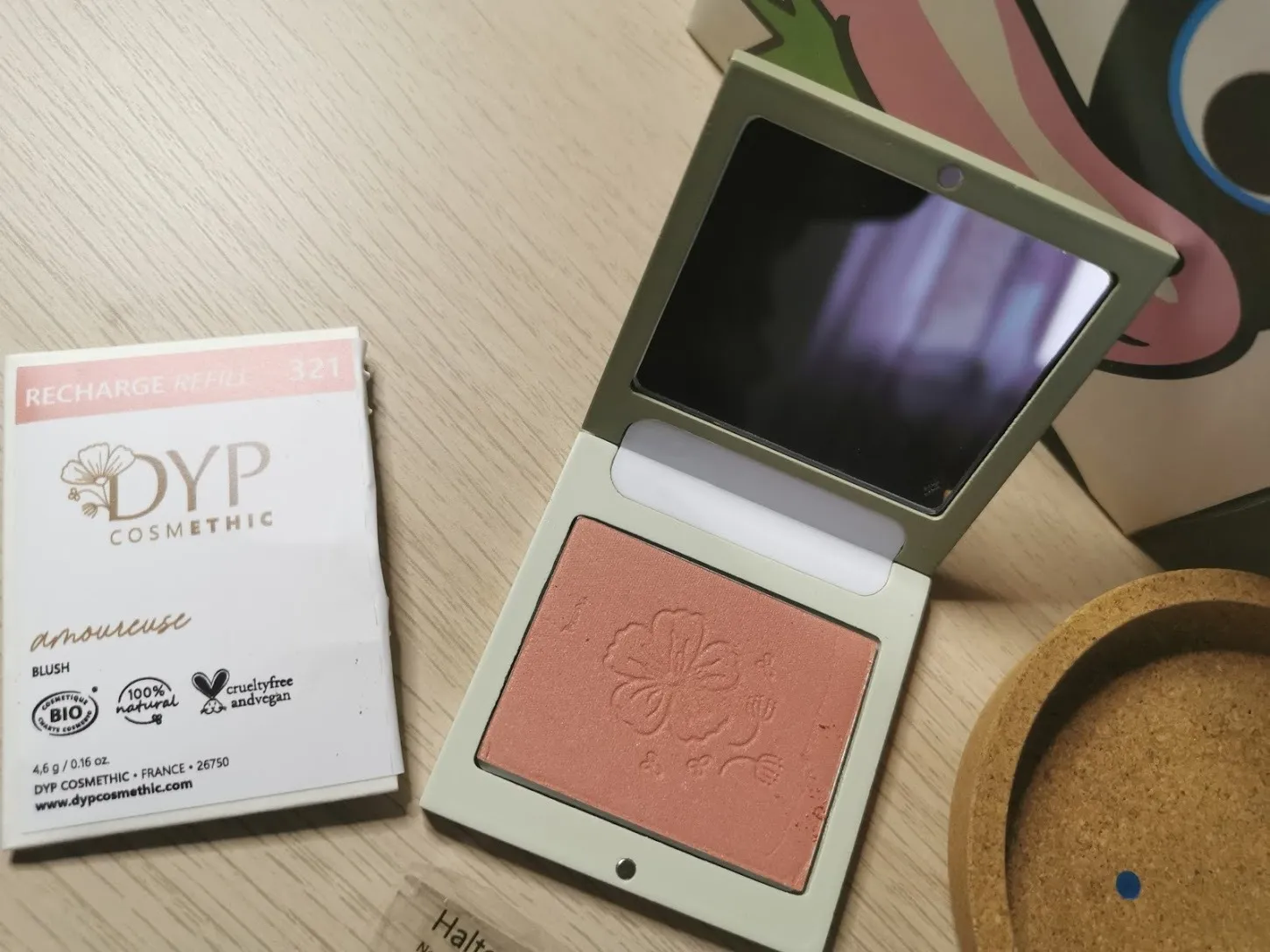 DYP Coffret 103 écrin vide bois peint