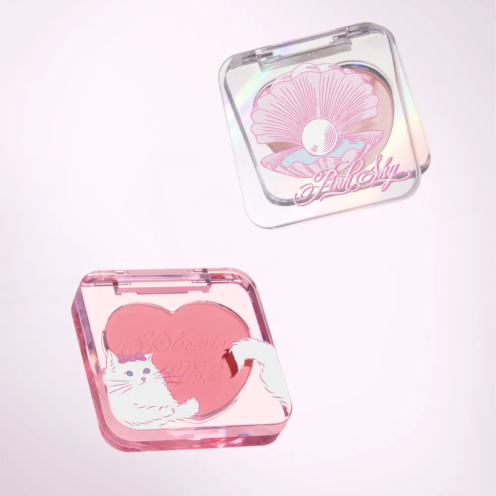 ETUDE Heart Pop Blusher Pink Shy blush rose 4g éclatant