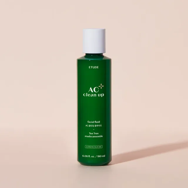 ETUDE AC Clean Up Facial Fluid fluide visage 180ml apaisant