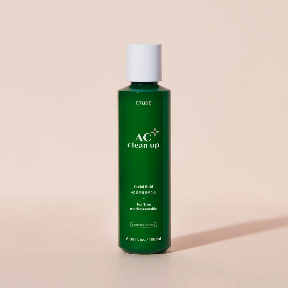 ETUDE AC Clean Up Facial Fluid fluide visage 180ml apaisant