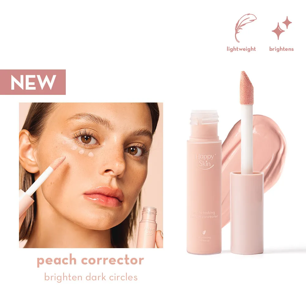 Happy Skin Second Skin Serum anti-cernes correcteur vert hydratant