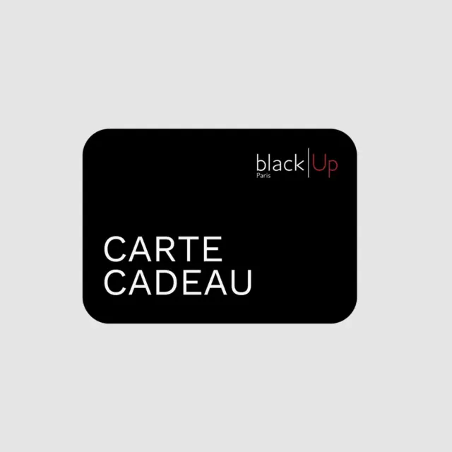 Black Up Carte Cadeau e-carte cadeau 30 € envoi e-mail