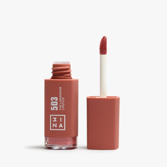 3INA The Longwear Lipstick 503 rouge à lèvres liquide mat 12h