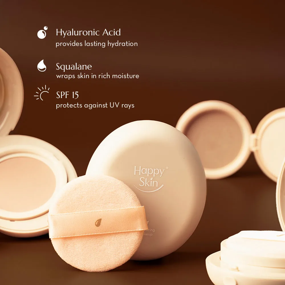 Happy Skin Off Duty Powder fond de teint poudre Skin mat