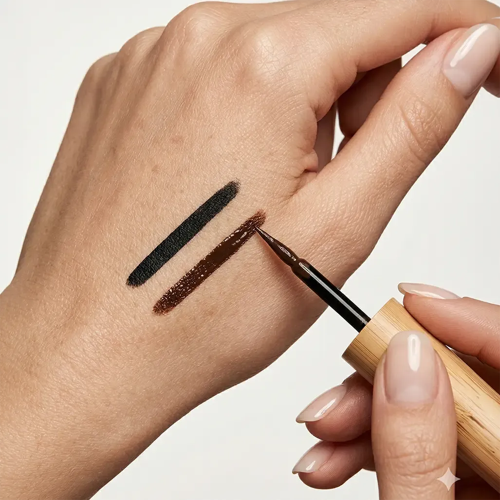 Baims Liquid Eyeliner eye-liner noir 10 Black 8 ml