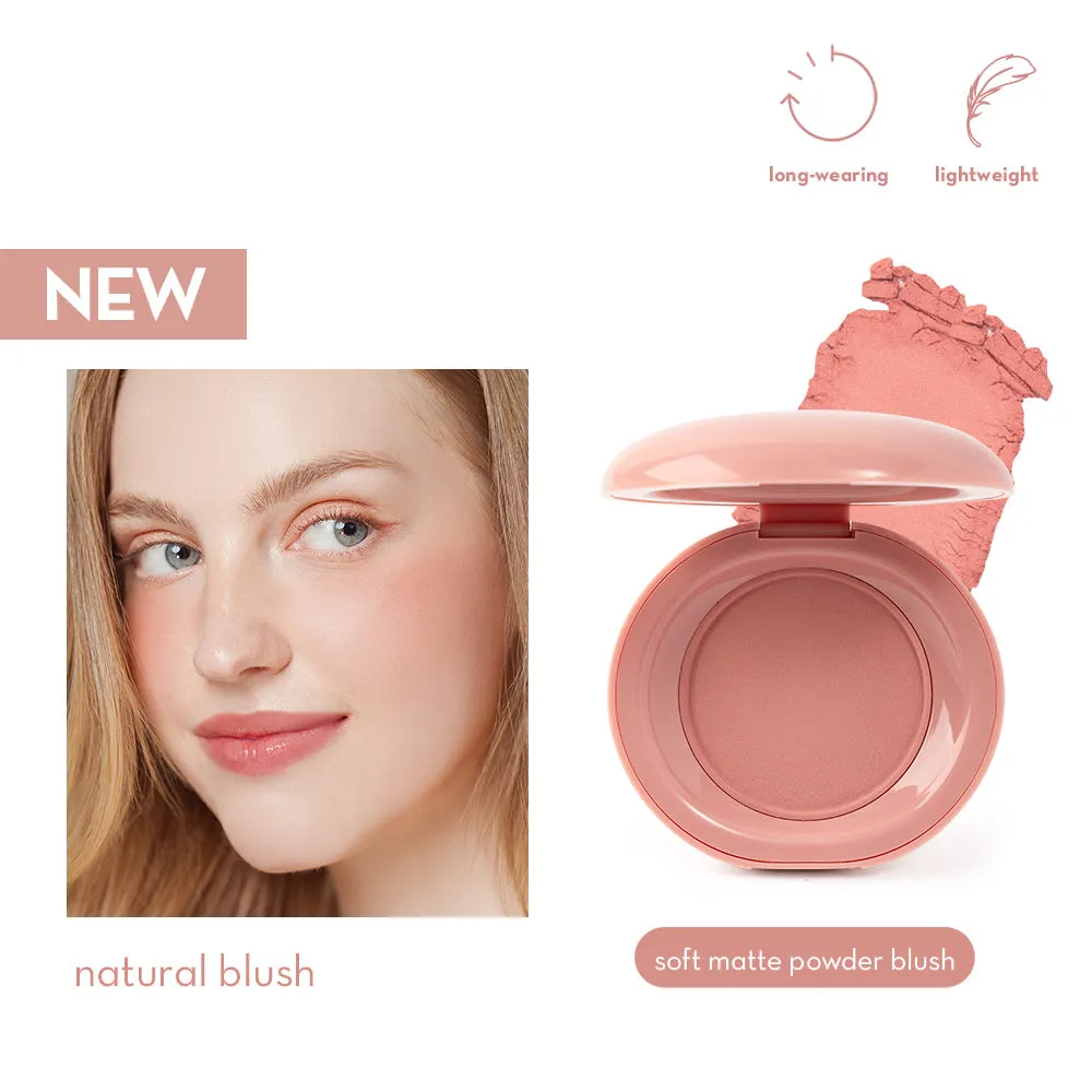 Happy Skin Second Skin Soft Matte blush poudre Blissful Bronze 12h